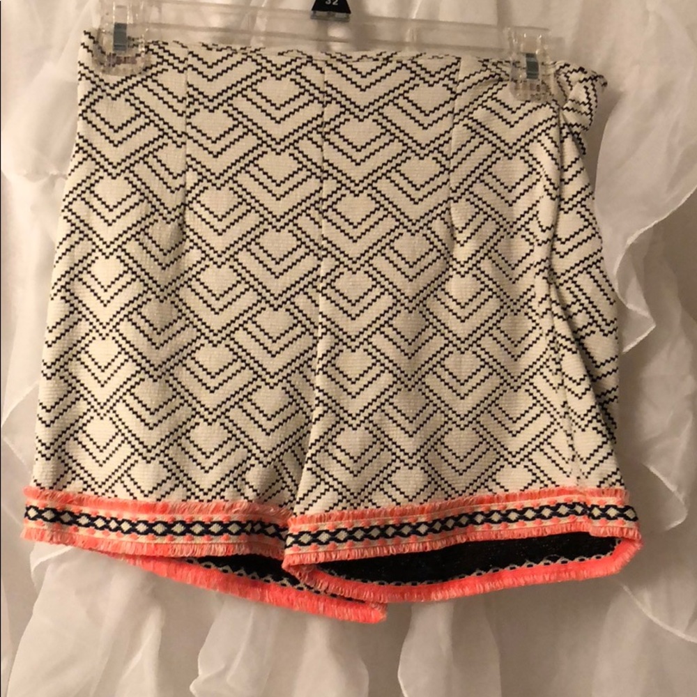 High waisted shorts